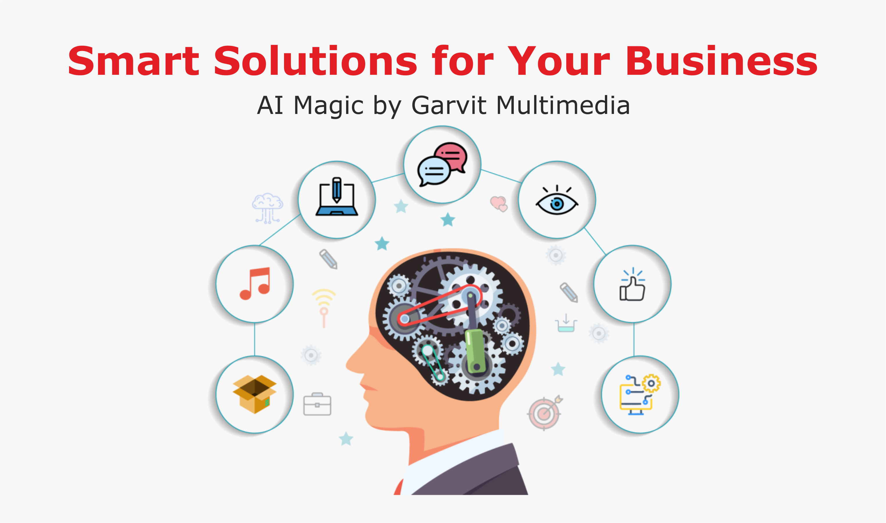 Smart Solutions for Your Business: AI Magic by Garvit Multimedia