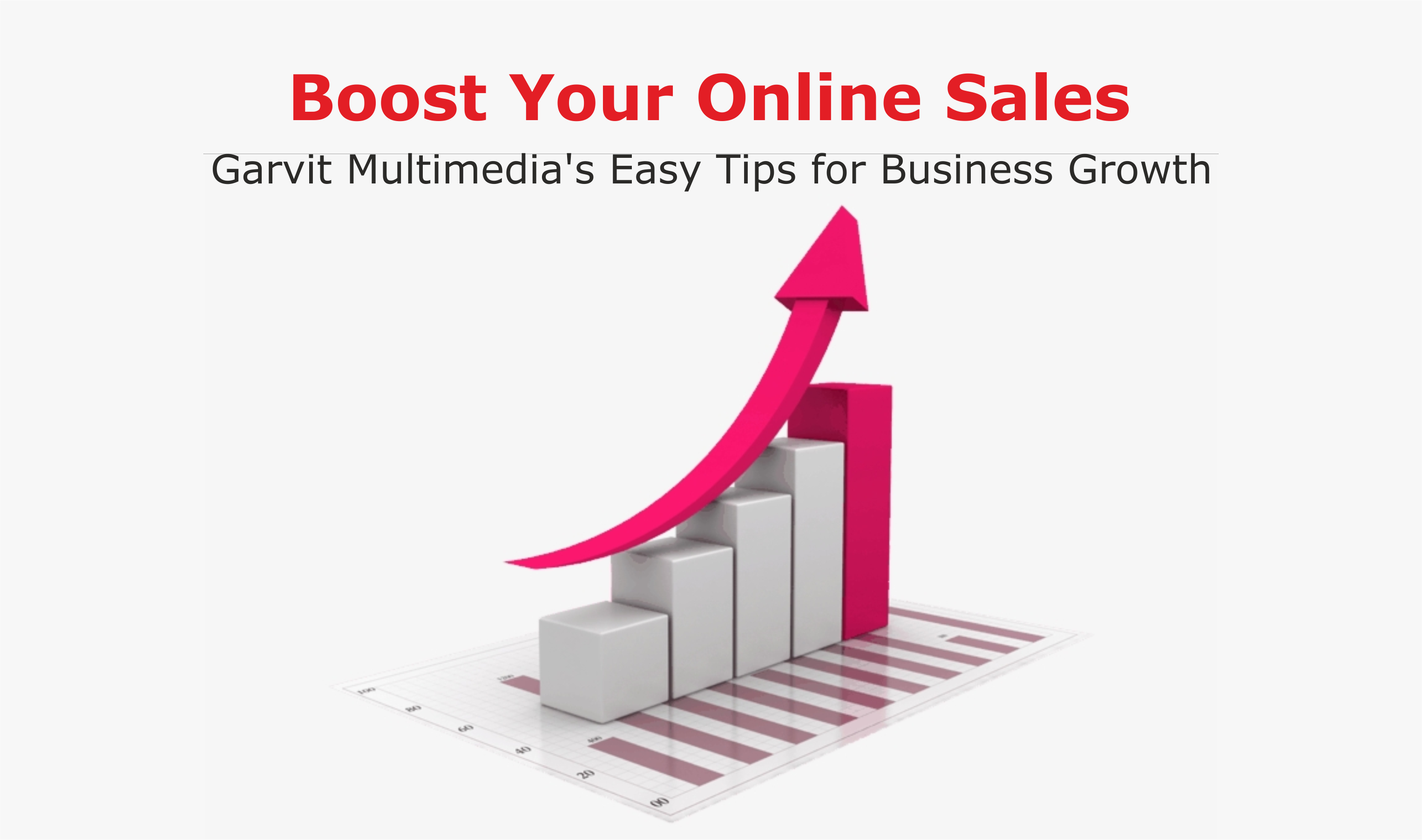 Boost Your Online Sales: Garvit Multimedia's Easy Tips for Business Growth